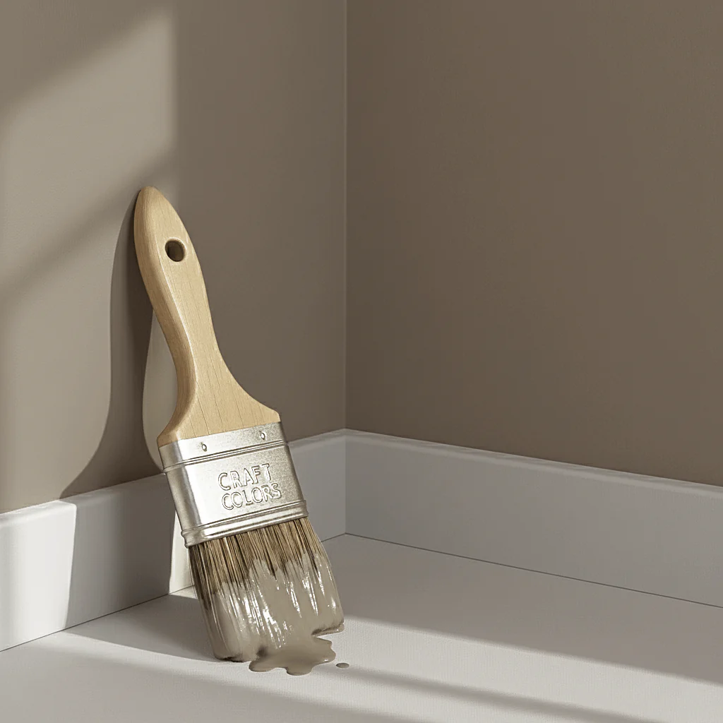 Peinture murale Taupe Gris Béton n° 962 Strong+ (5 L) Classe d'abrasion humide 1