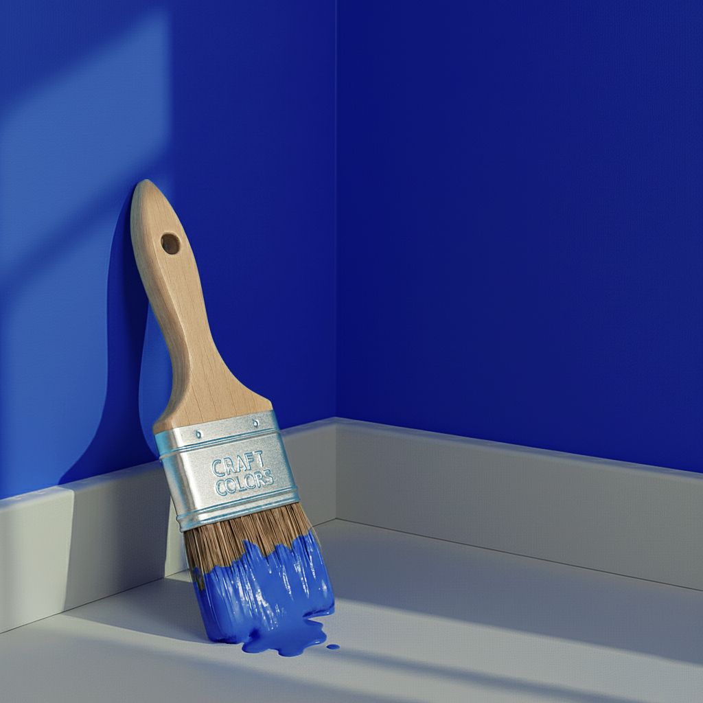 Peinture murale Bleu outremer n° 536 Collection Design