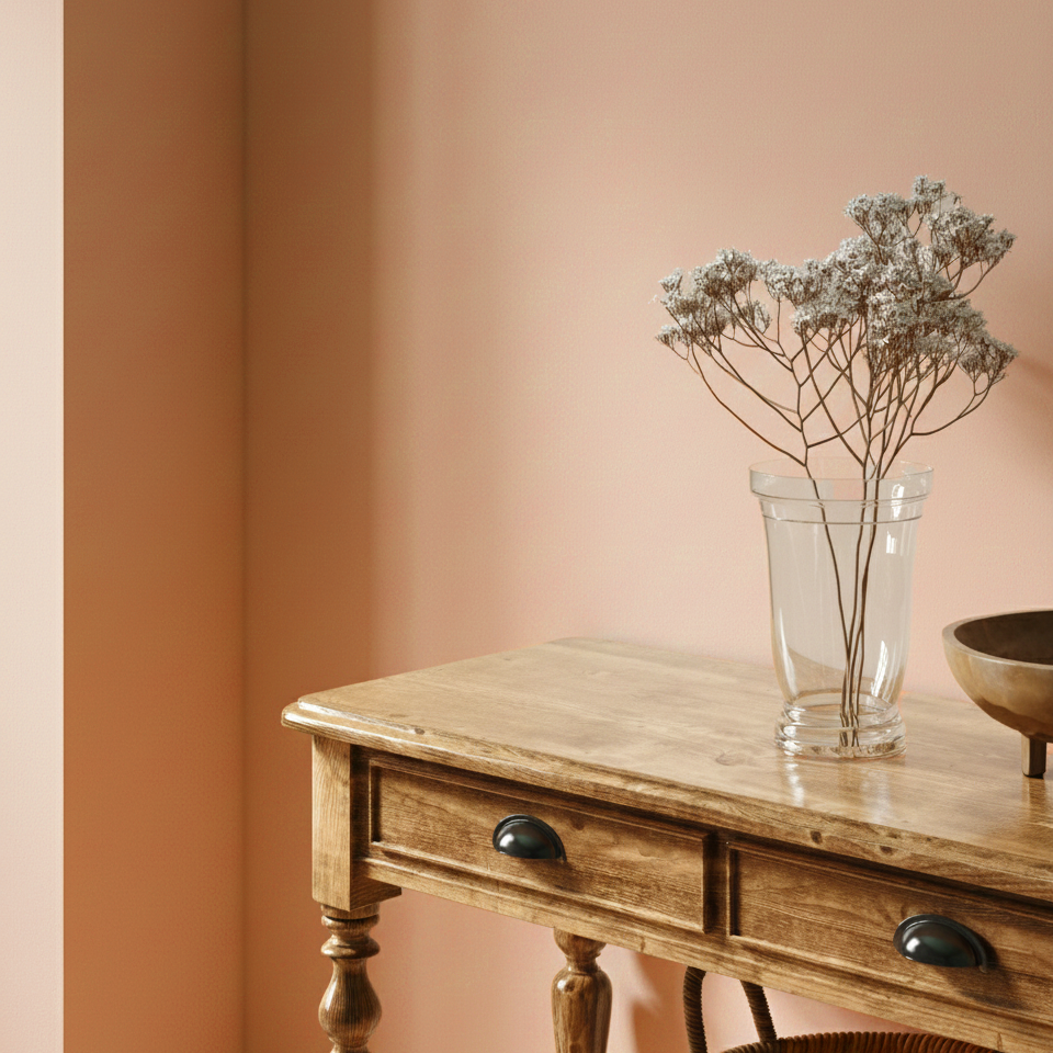 Peinture murale abricot clair n° 210.mix DC Individual