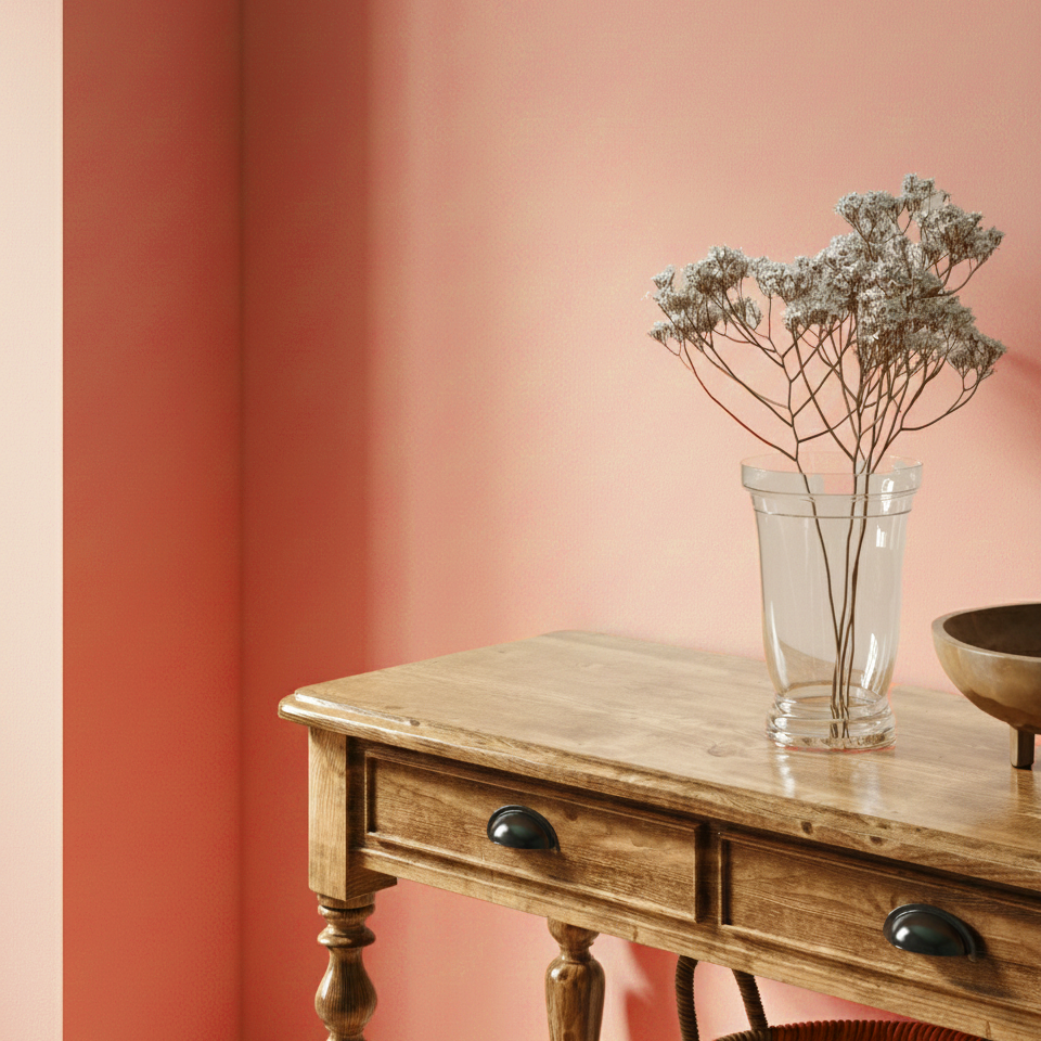 Peinture murale saumon clair n° 220.mix DC Individual