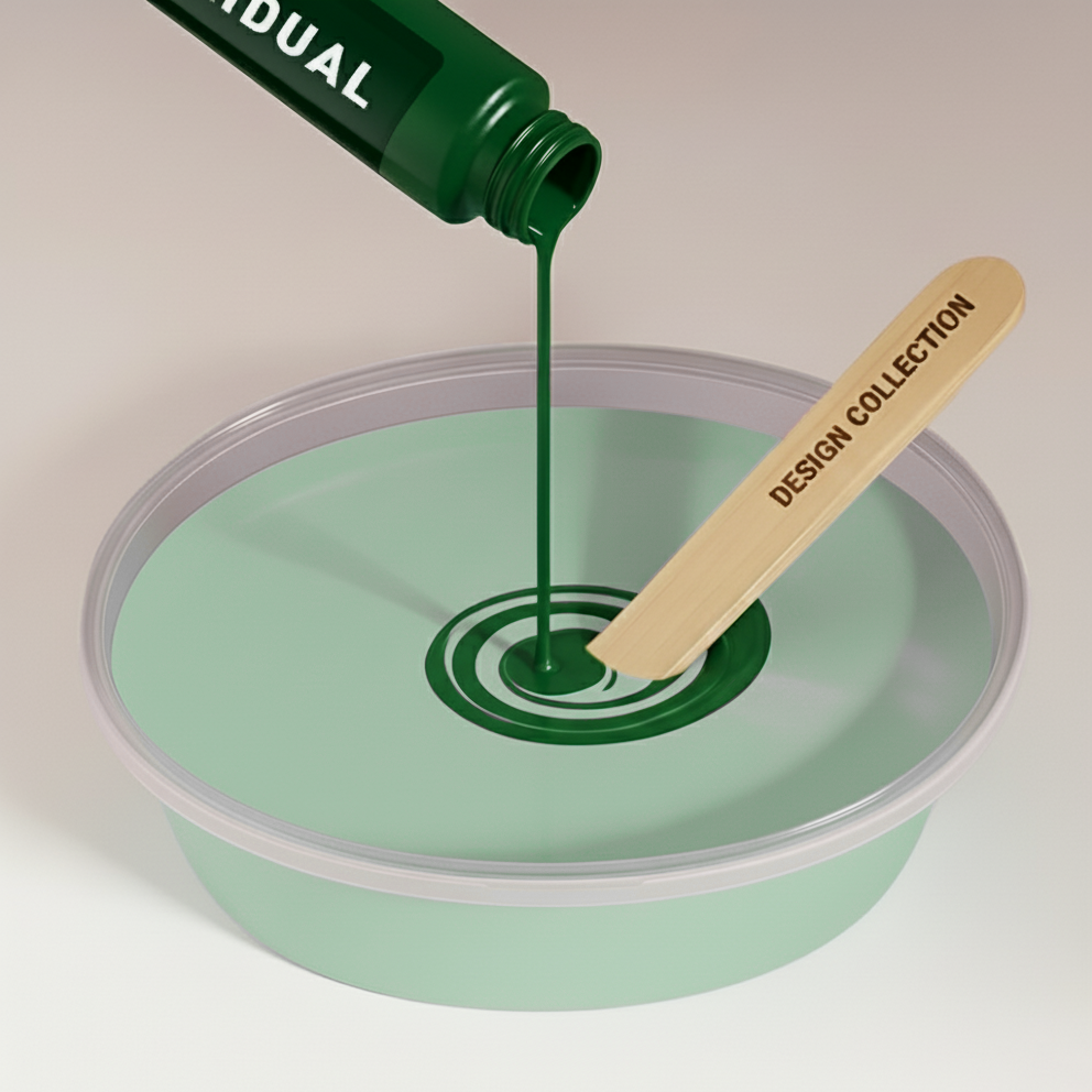 Peinture murale Vert menthe clair n° VP901-808 Collection Design