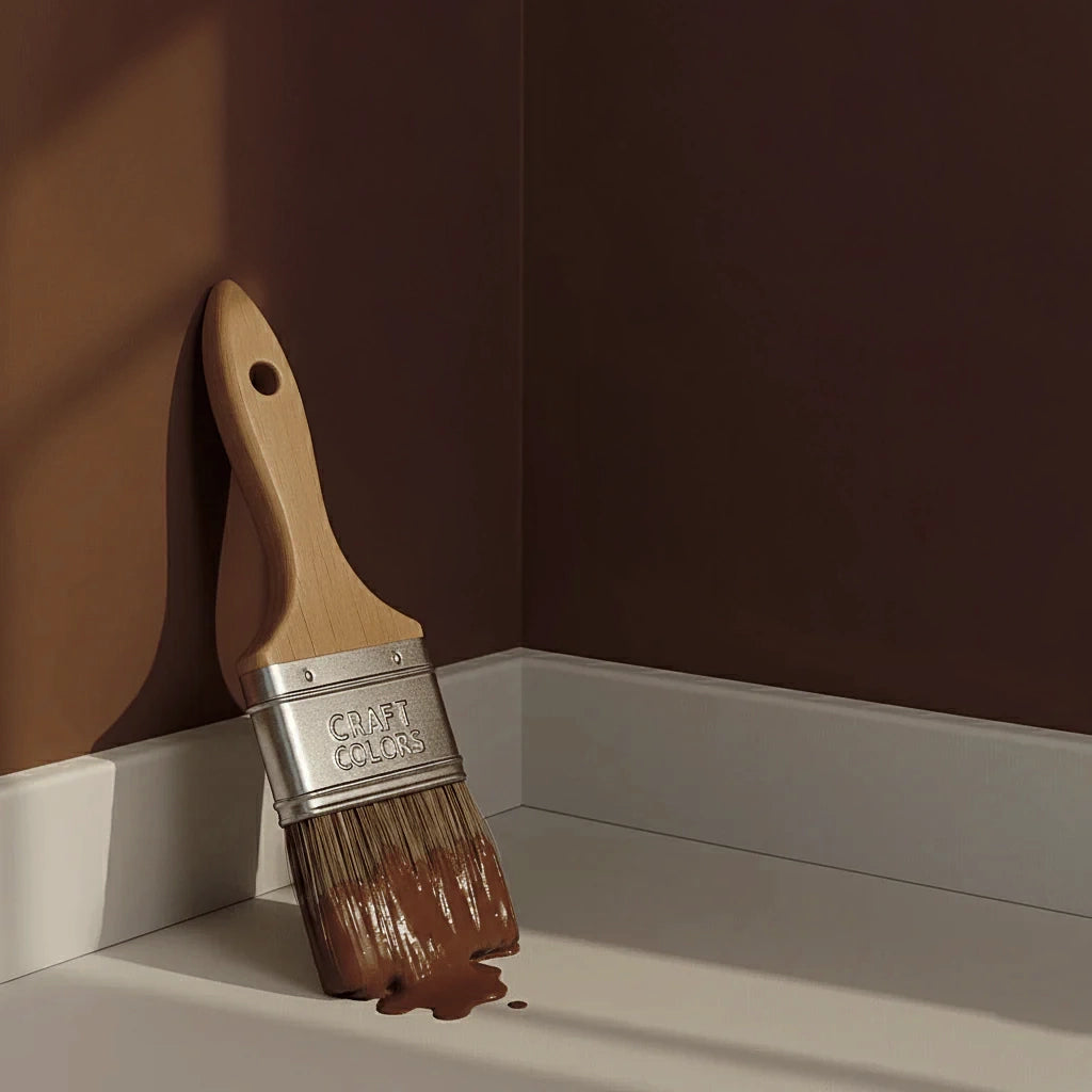 Muurverf koffiebruin nr. 872 – Sterk+ natte slijtvastheid klasse 1 (5L)