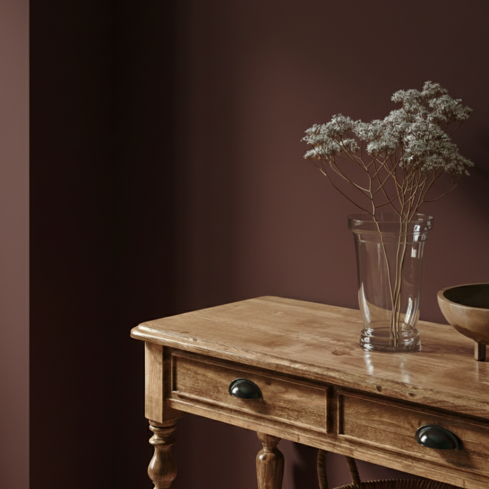 Peinture murale brun café n° 872 – Classe d'abrasion humide Strong+ 1 (5 L)