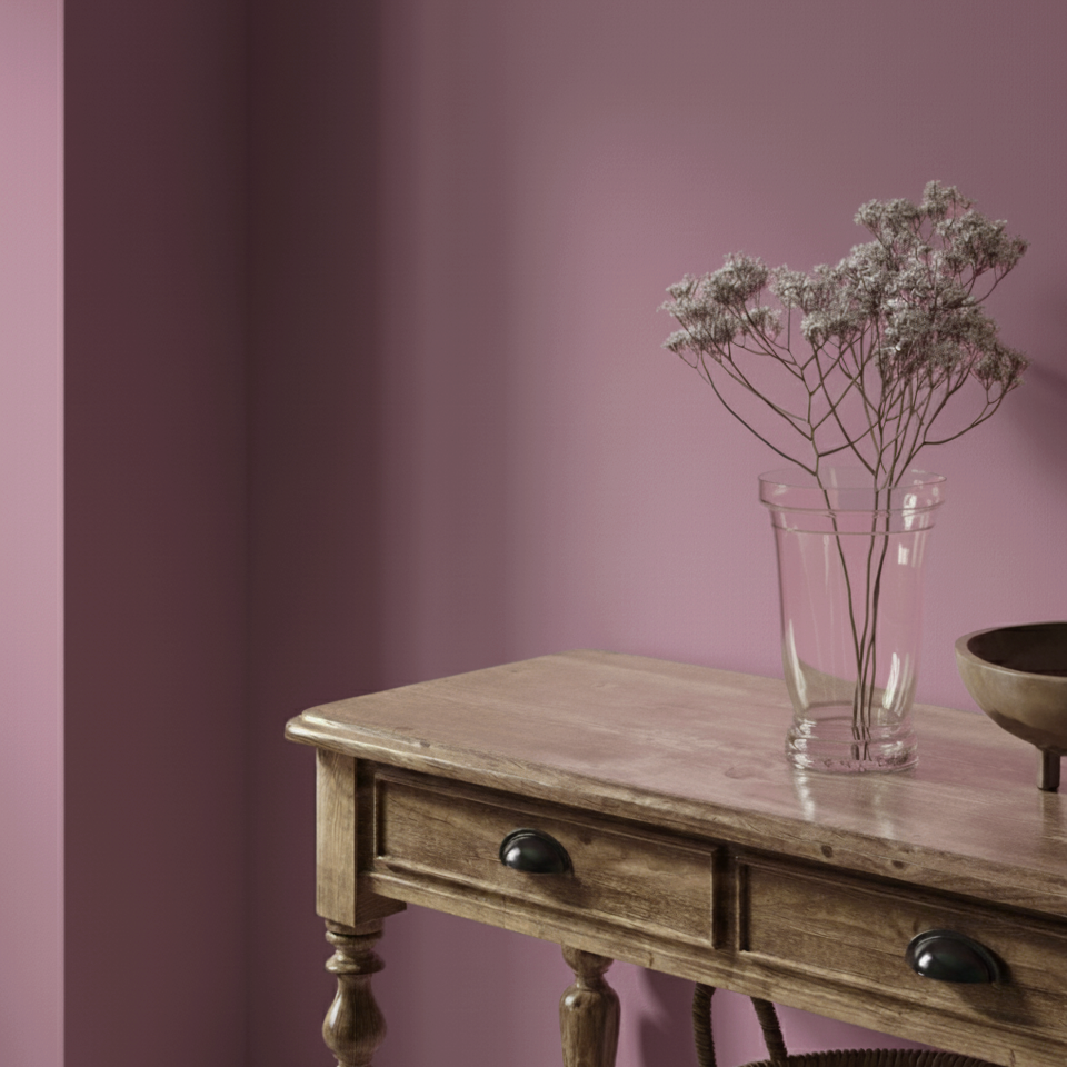 Peinture murale Mauve Vieux Rose-Violet n° VP401-823 Collection Design