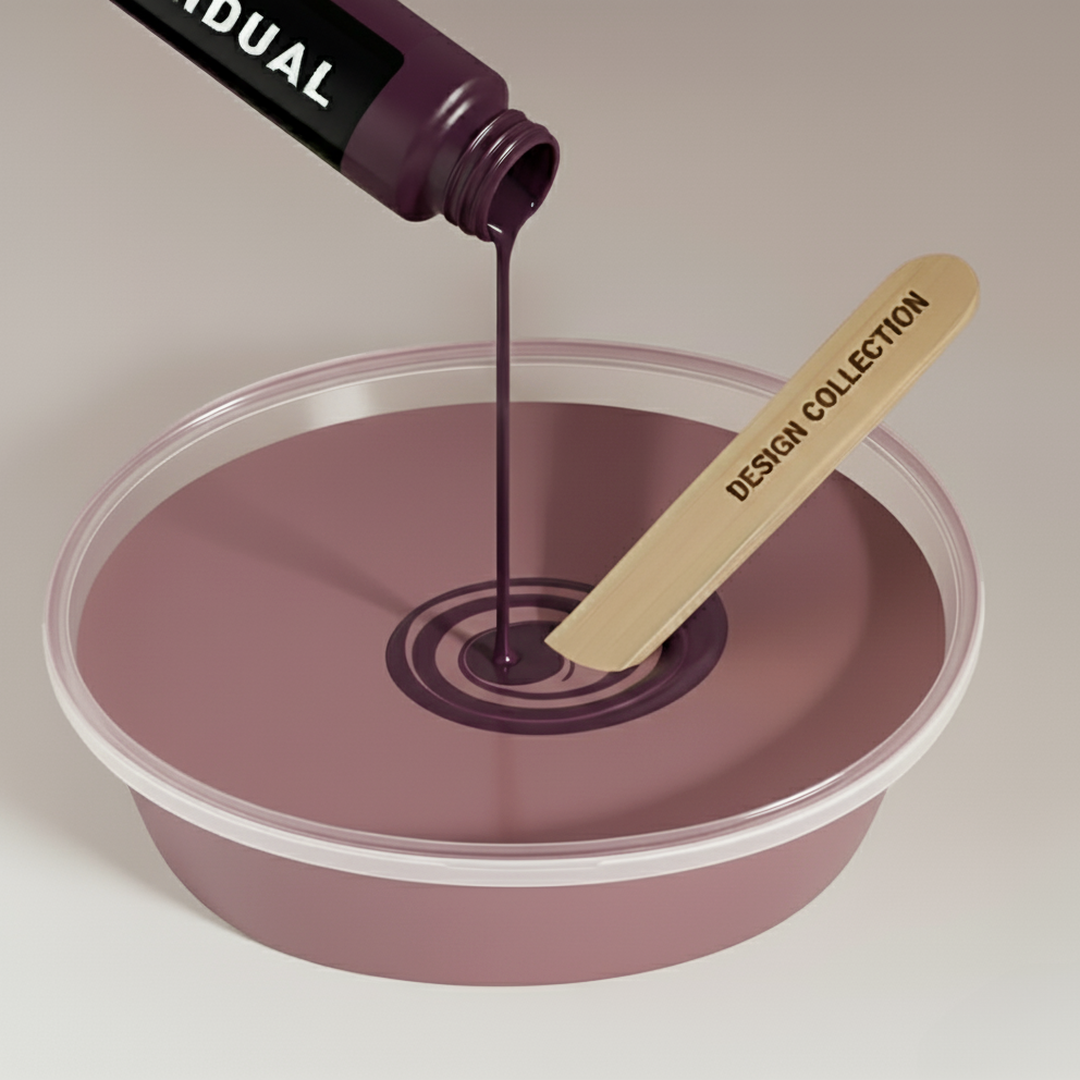 Peinture murale Mauve Vieux Rose-Violet n° VP401-823 Collection Design