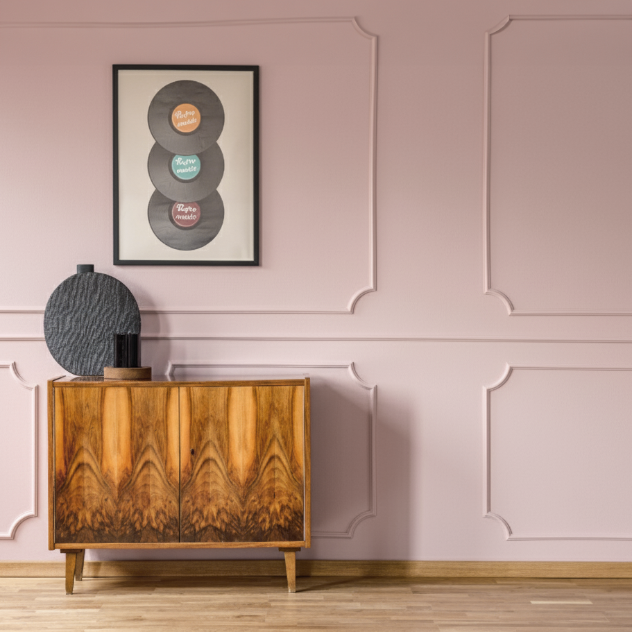 Muurverf pastelroze nr. 411 Design Collection (5L) elegant mat