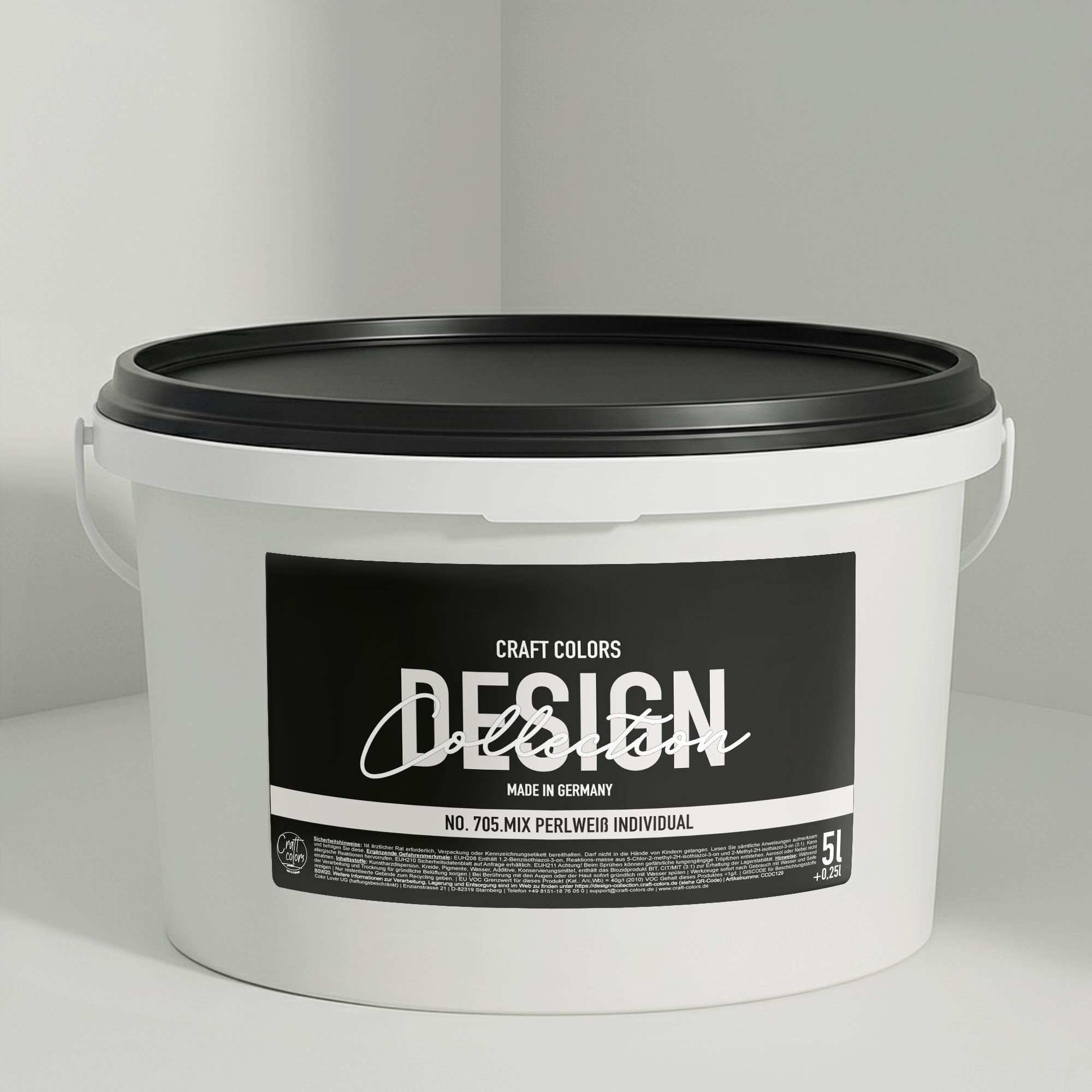 Peinture murale Blanc Cendré n° VP901-374 Collection Design