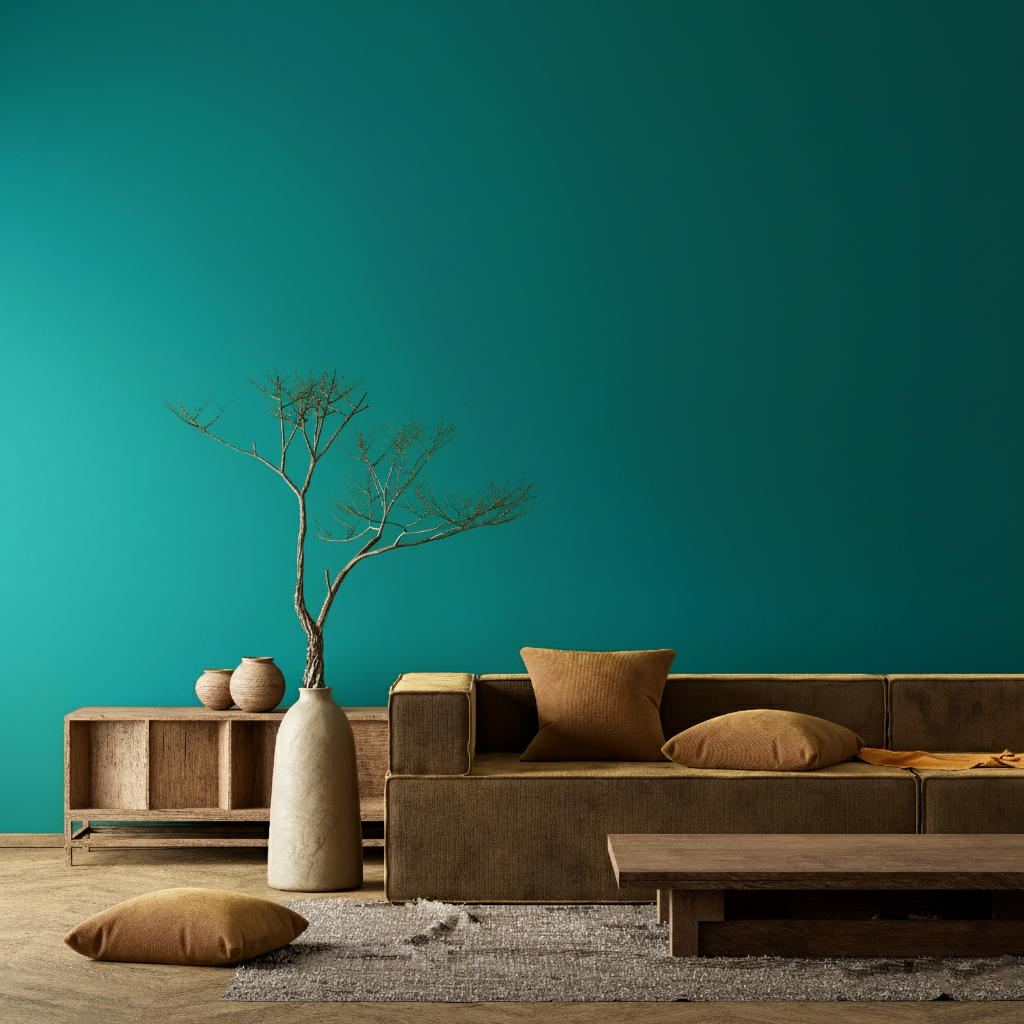 Muurverf Petrol nr. 570 Design Collection (5L) elegant mat