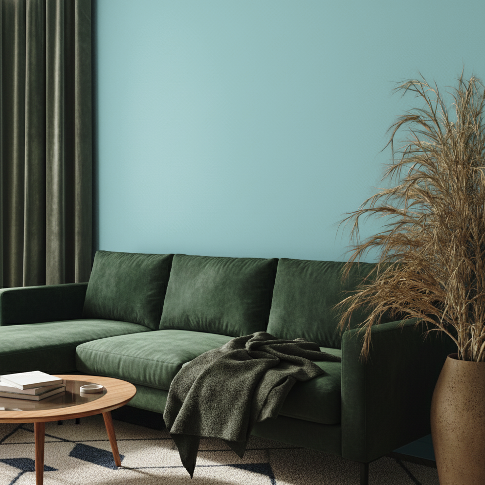 Muurverf Baby Blue Prince Blue nr. 502 Design Collection (5L) elegant mat