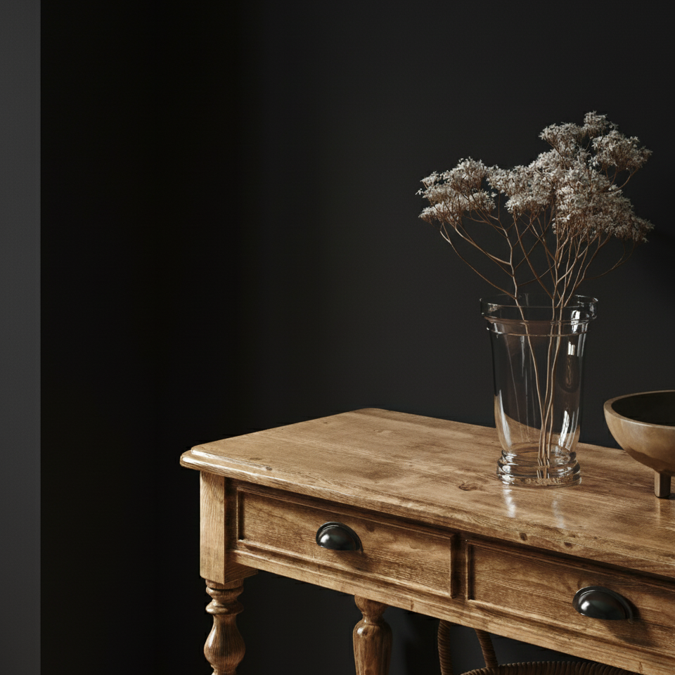 Peinture murale noire n° 995 Collection Design (5 L) élégante mate