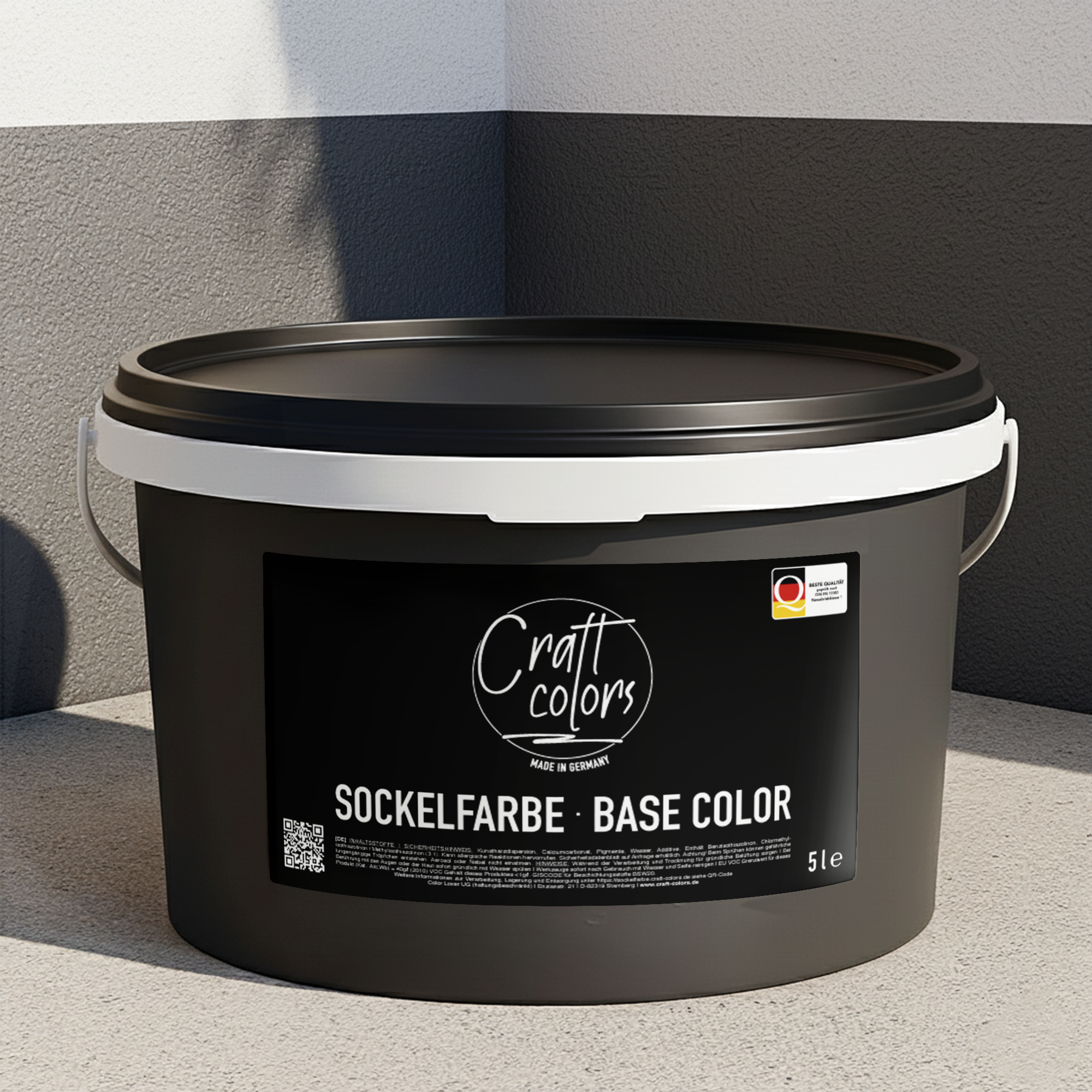 Peinture de base / peinture de façade 5L | Anthracite 