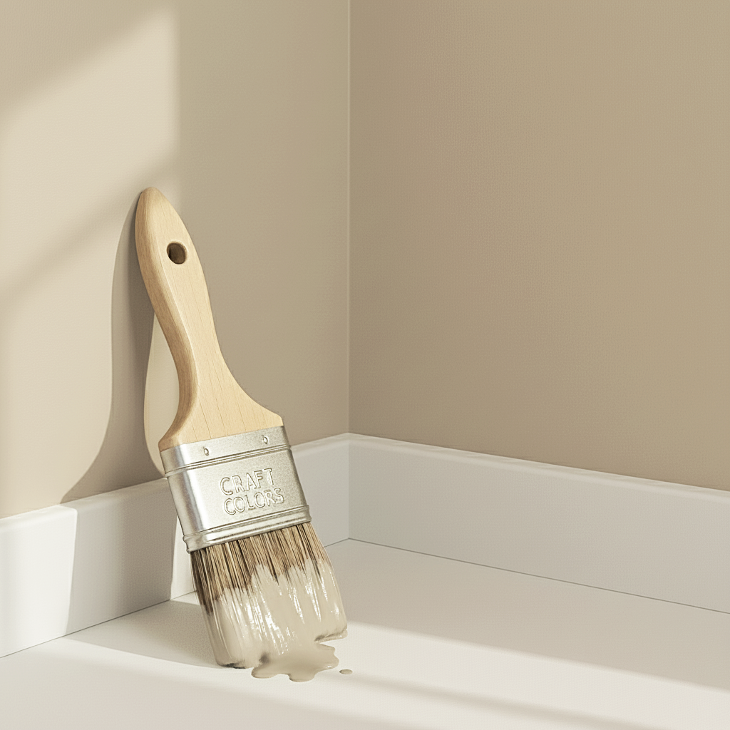 Peinture murale gris vanille doux n° 126.mix DC Individual